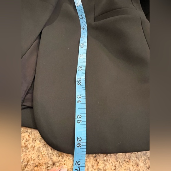 Good American Scuba Tailored Black Blazer Jacket NWT Size Small $189 GJK0112 - Picture 10 of 11
